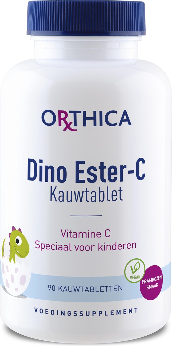 Orthica Dino Ester C (vitaminen kinderen) 90 kauwtabletten