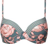CYELL Peony Romance Dames Bikinitop Groen maat 75C