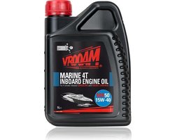 VROOAM MR50 Marine 4 Takt Inboard Motorolie - 1 liter fles - SAE 15W-40