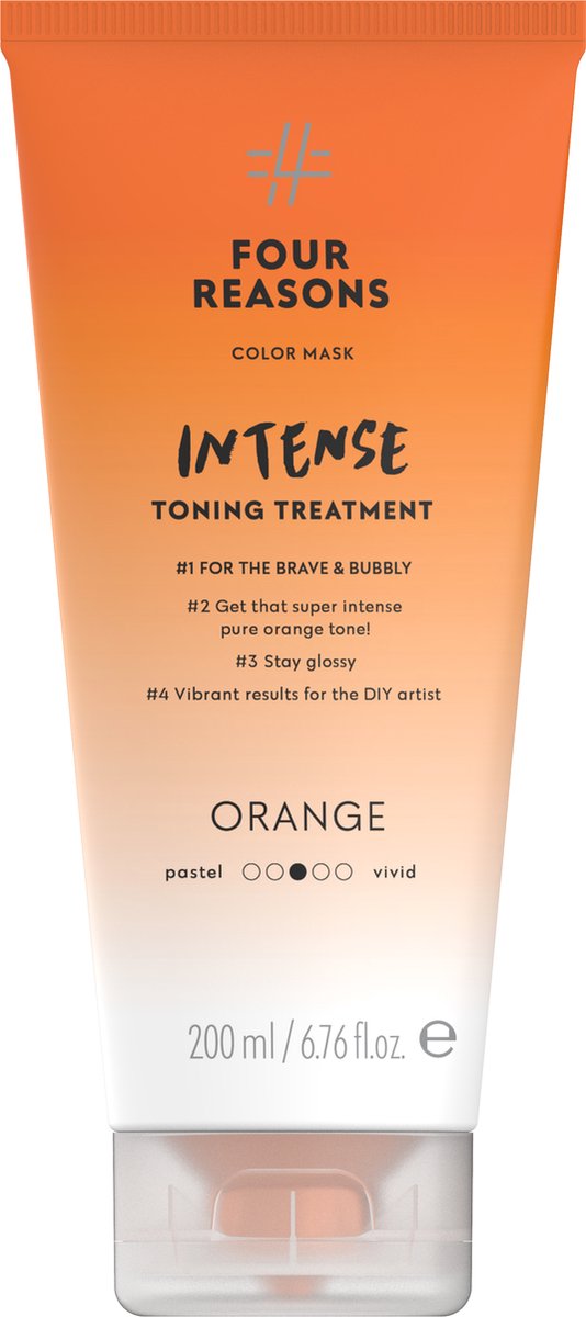 Four Reasons - Color Mask Intense Toning Treatment Orange - 200ml