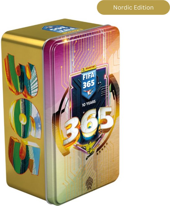 Foto: Fifa 365 2025 10th anniversary nordic edition big tin