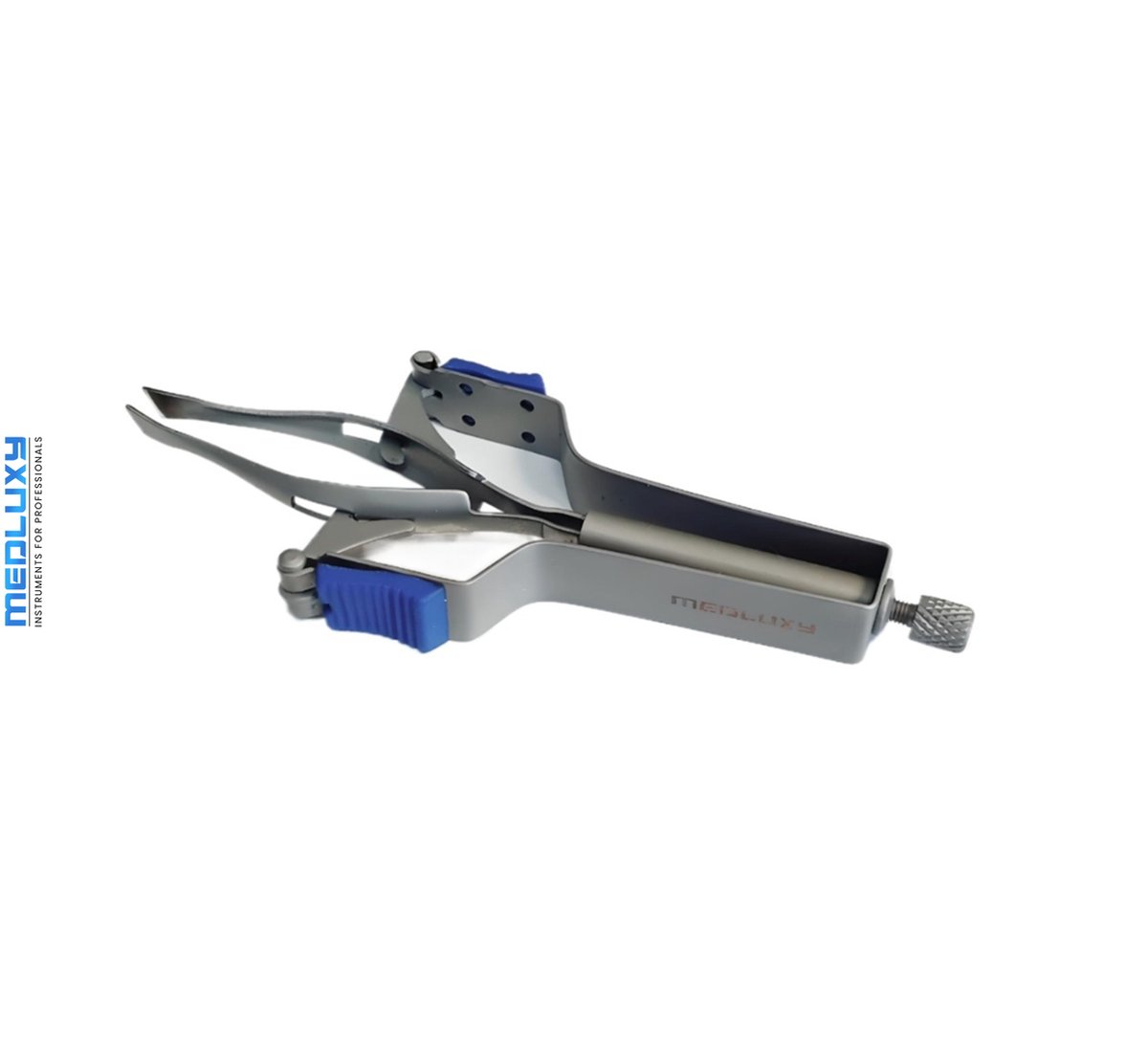 Goedkoopste MEDLUXY® semi Pro - Automatische Pincet - Epileerpincet - 10 cm - 5mm - klemkracht instelbaar - blauw [AP0220]