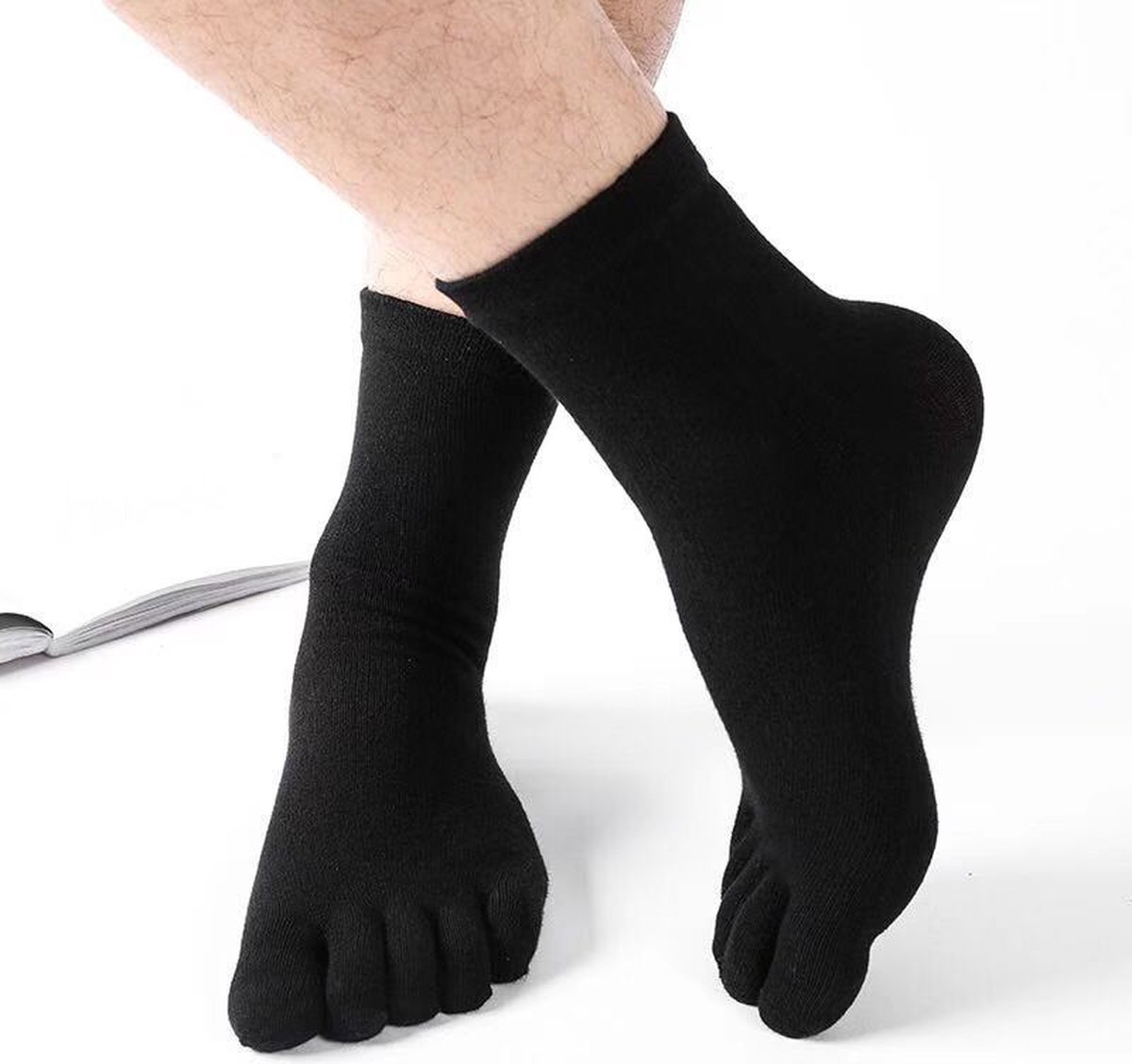 Teensokken Heren Sportsokken Vijf Vingersokken Katoenen Sneaker Sokken Met 5 Tenen Toe Socks Men Five Finger For Running Sports Eu39 44 345 Paar 2706769847