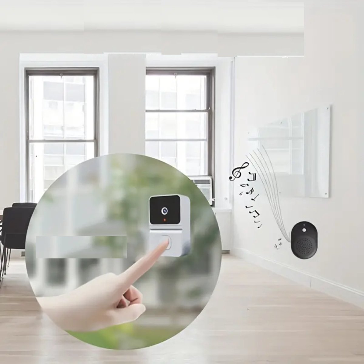 China Sourcing Pro Bovista Videodeurbel Draadloos met Camera - afbeelding 3