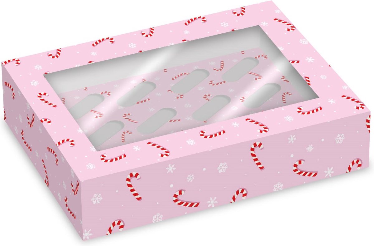 Simply Making Cupcake Doos 12 Zuurstokken pk/2