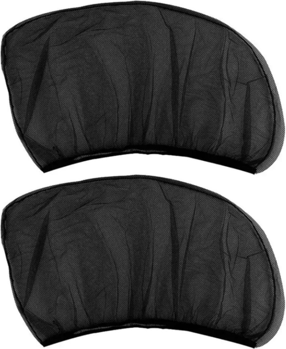 Merkloos Raamhor auto Insecten net auto raam Hor autoraam achter 2 stuks Insecten hor tegen muggen auto Kamperen hor