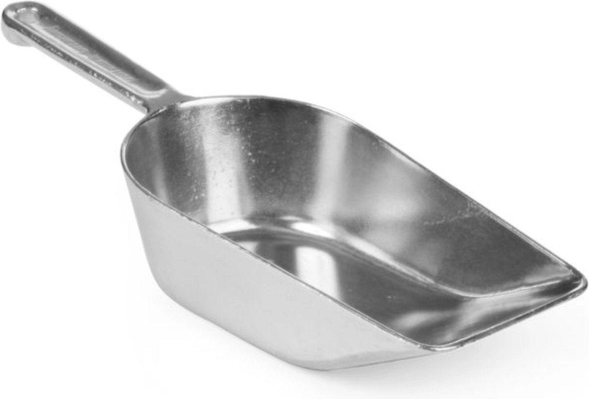 HENDI Winkelschep aluminium – 0,65L – 310mm – lichtgewicht