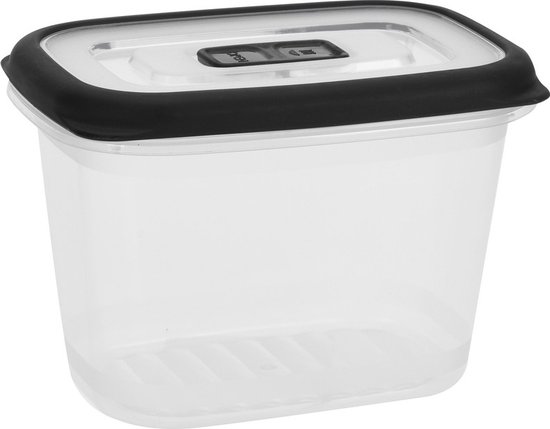 1x Conteneur de stockage / plateau de stockage avec bord en caoutchouc 500 ml - Accessoires de cuisine - Stockage des aliments - Contenants de stockage des aliments