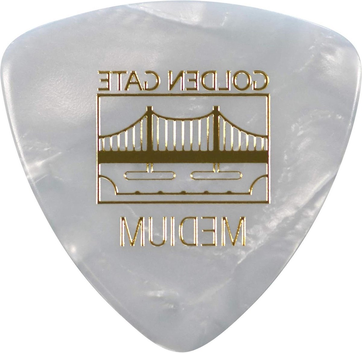 Triangle Shape Guitar Picks 075 mm dikte Pearloid - Set van 3