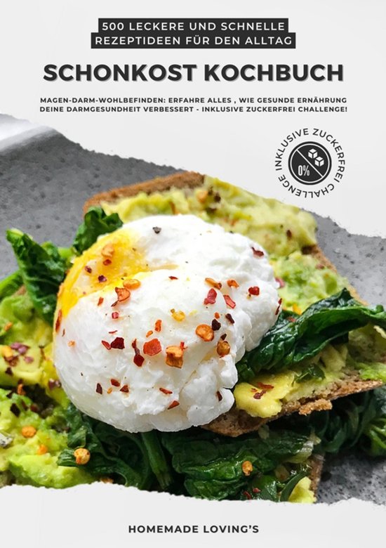 Schonkost Kochbuch: 500 leckere und schnelle Rezeptideen fü ... - cover