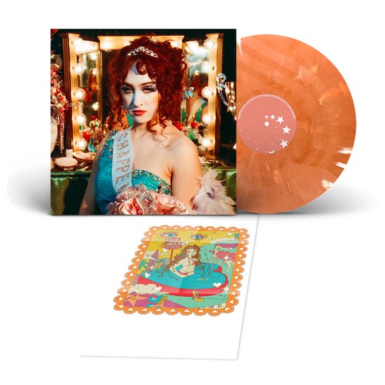 Chappell Roan - The Rise and Fall of a Midwest Princess (Marbled Peaches & Cream LP + poster)