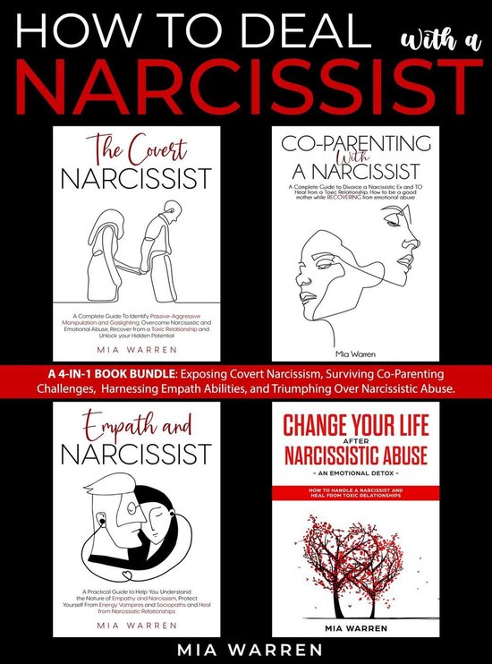 Foto: Narcissism how to deal with a narcissist a 4 in 1 book bundle exposing covert narcissism surviving co parenting challenges harnessing empath abilities and triumphing over narcissistic abuse 