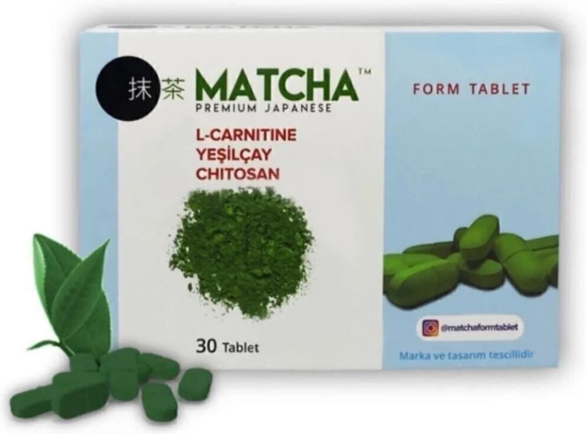 Goedkoopste Matcha Premium Japanse Detox Matcha-vorm L-carnitine tablet 1350 mg