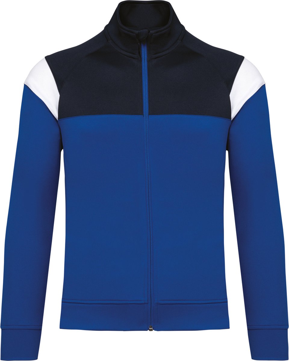 PROACT® Kinder trainingsjasje met rits PA391 Dark Royal 12/14 years 12/14 ans Marineblauw