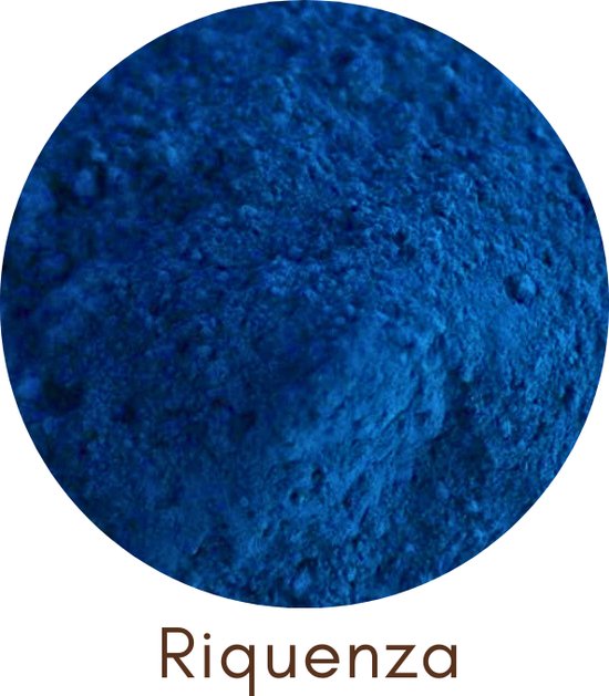Poudre d'indigo naturel bleu