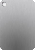 Hygiënisch Metalen Snijplank RVS 34x23 cm Antibacterieel & Dubbelzijdig