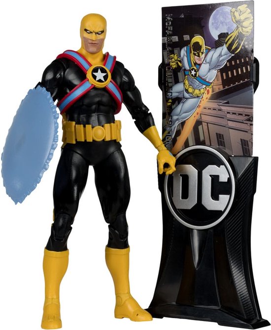 Foto: Dc multiverse mcfarlane collector edition action figure agent liberty panic in the sky 18 cm wave 6