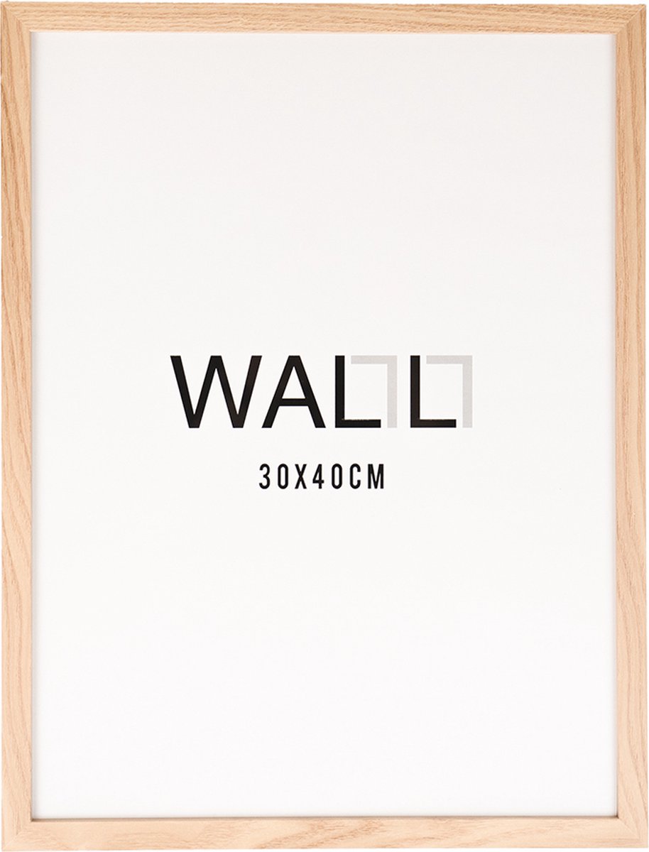 Houten Fotolijst - 30x40cm - Wissellijst - WALLLL - Snelle en betrouwbare levering - Houten lijst met acrylglas