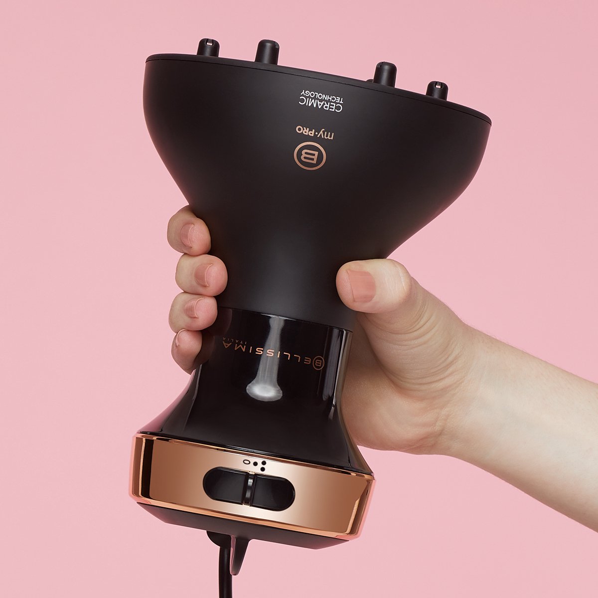 Bellissima Diffon Ceramic DF1 3000 700 W Noir, Or bol