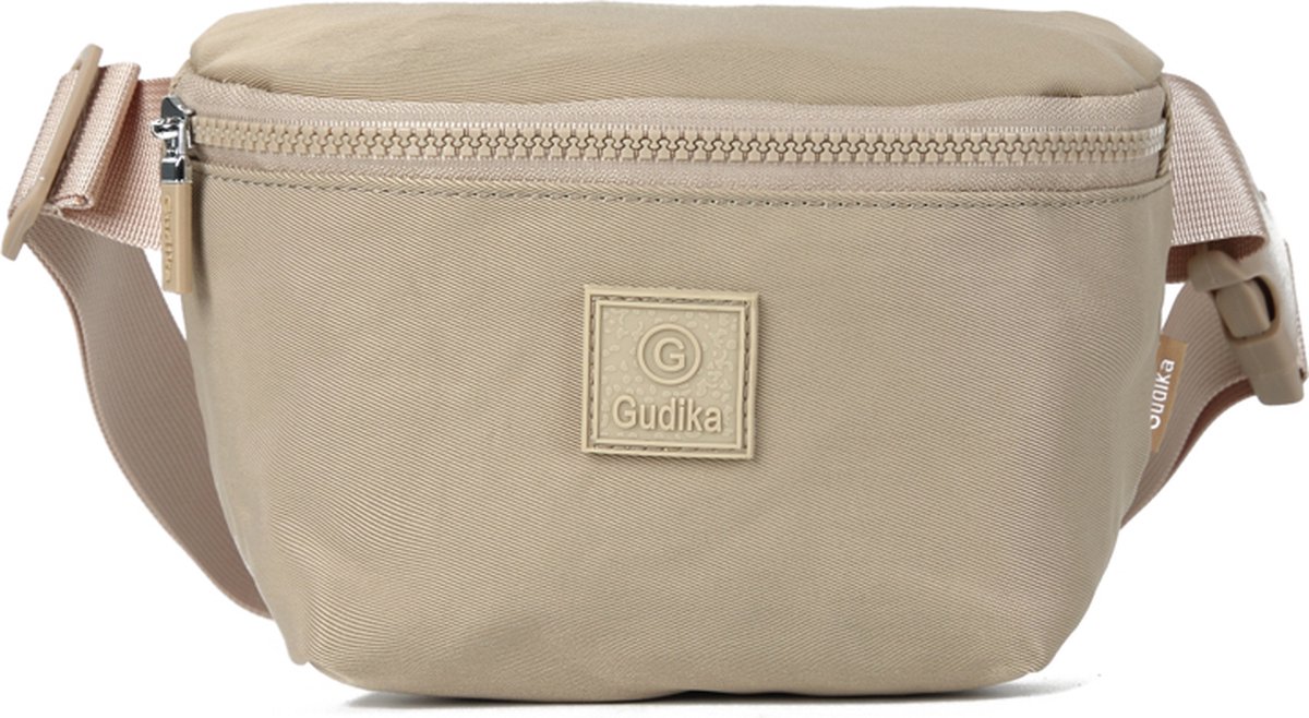Gudika - Bumbag - Dames Tas - Telefoontasje - Heuptas - Heuptasjes - Dames Crossbody Tas - Beige