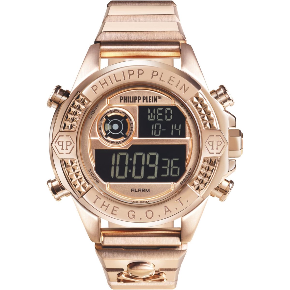 Philipp Plein - Heren Horloge The G.O.A.T. - Brons