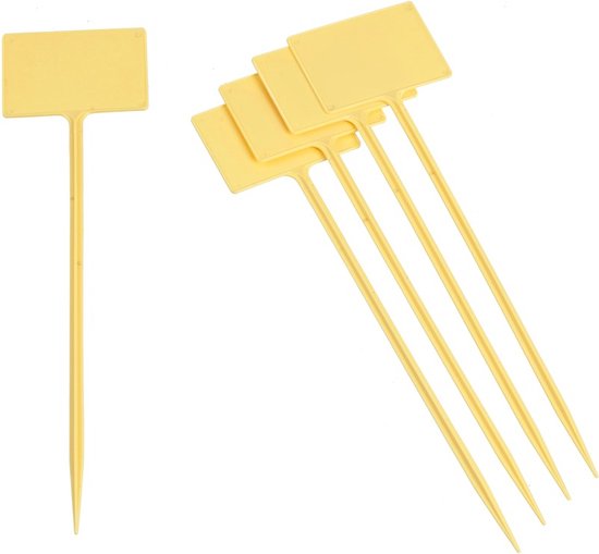 Foto: Plantenlabels zwart set van 50 stuks