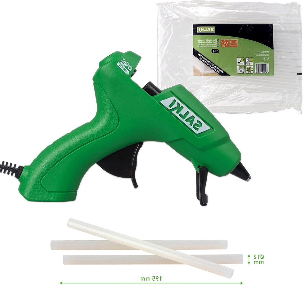 40 W Hete Lijmpistool - Warmsilicone Applicator met Houder en Comfortsysteem