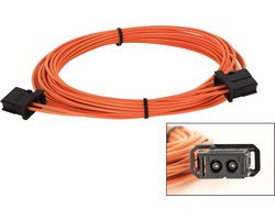 Optic Fiber netwerk kabel | Glasvezel systemen | Geschikt voor Mercedes | Geschikt voor Porsche | Geschikt voor BMW | 5 meter | Fiber Loop