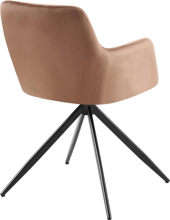 CLP Eetkamerstoel Colby zwart Frame - Stof - donkergrijs | Leen Bakker CLP Eetkamerstoel Colby zwart Frame - Stof - donkergrijs | Leen Bakker