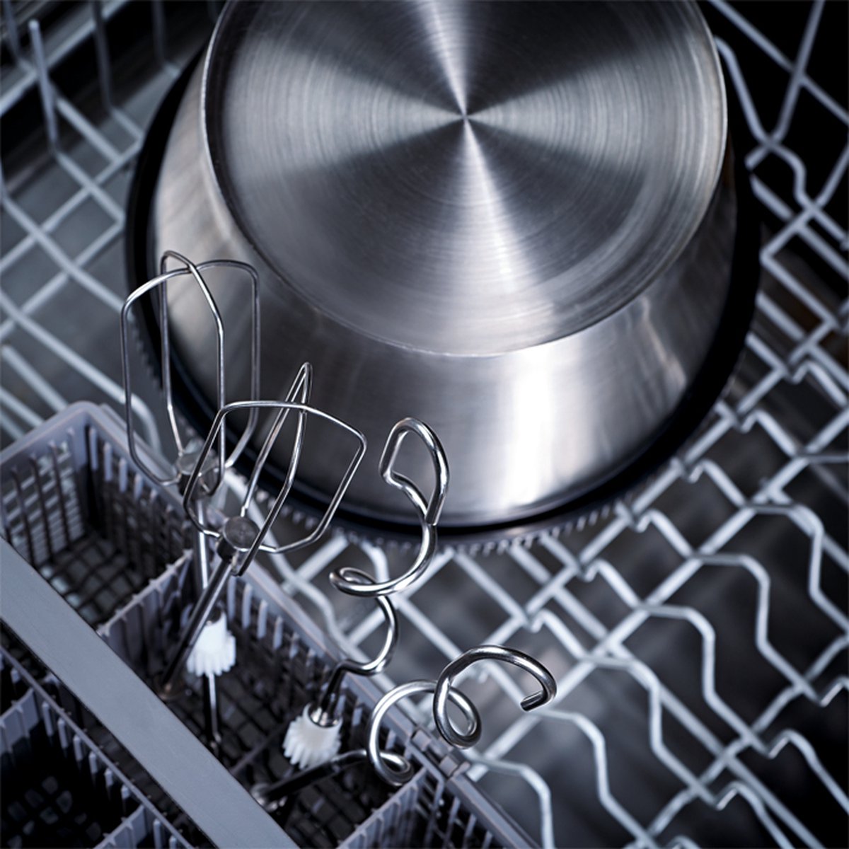 AEG Handmixer mit Rührbesen, AHM4W, 500 W, 5 Geschwindigkeiten, Turbo