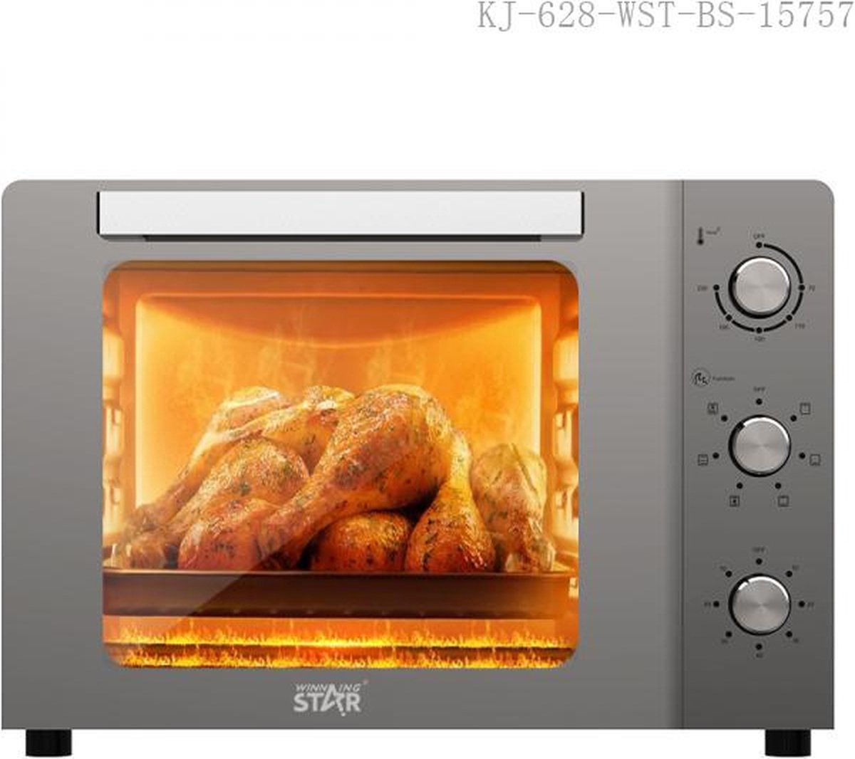 Winning Star St-9690 Vrijstaande Oven 60 Liter