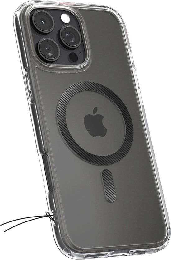 Spigen Ultra Hybrid MagSafe hoesje voor iPhone 16 Pro - Carbon