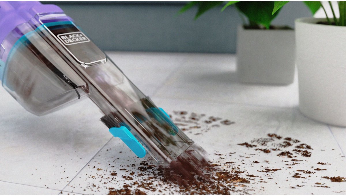 Black+Decker NVD220BP-QW Handstofzuiger Zakloos Meerkleurig - afbeelding 3