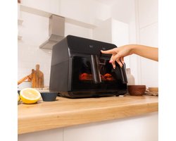 Cecotec 04986 friteuse Enkel 9 l Vrijstaand 2850 W Heteluchtfriteuse Zwart