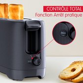 Bol.com Moulinex ClickChef LS2M0810 broodrooster 7 1 snede(n) 1000 W Blauw aanbieding