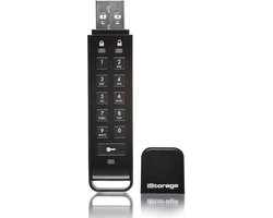 iStorage datAshur Personal 2 - USB-stick - 32 GB - Cijfercode - Zwart