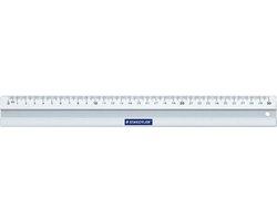 STAEDTLER - Mars 563 - aluminium liniaal - 30 cm - met inktrand