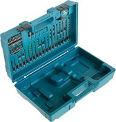 Makita 183W49-4 Transportkoffer 480 x 320 x 140 mm + 65 stuks SDS-plus toebehorenset voor accu-draaihamer DHR171