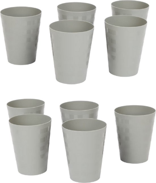 Duni Kunststof Bekers 210ml Wit doos 20x100 stuks