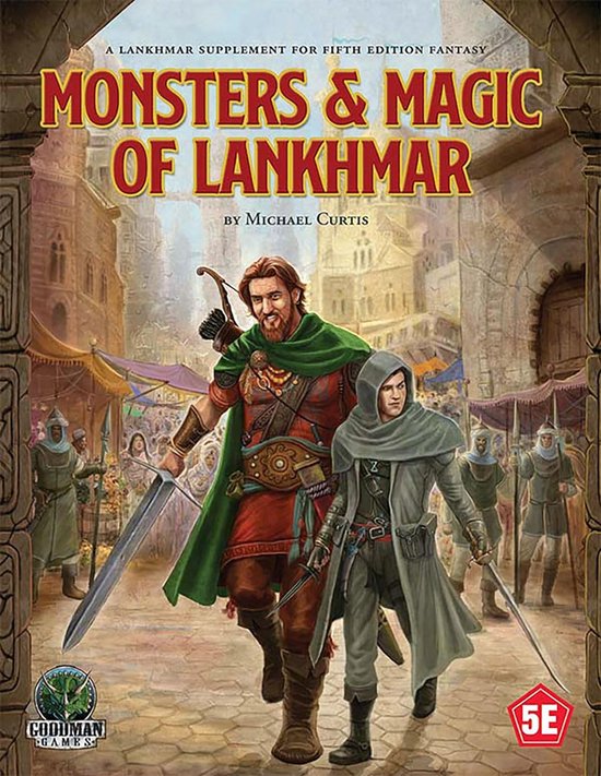 D&D 5E - Monsters and Magic of Lankhmar - cover