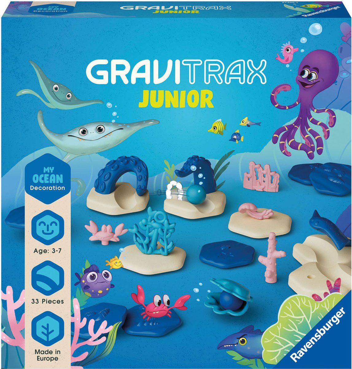 Gravitrax Junior - Ocean - Knikkerbaan - Uitbreiding