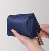 Sans Citron - Trousse de Toilette Imperméable - Trousse de Maquillage - Cosmétiques - Organisateur - Klein - Compact - Pratique - 15x10x5,5 cm - Blauw