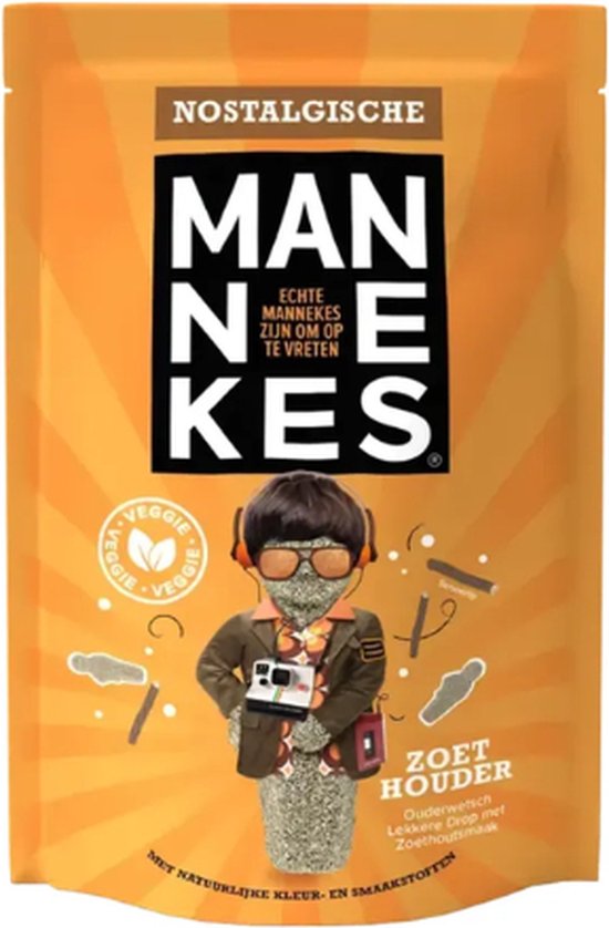 Foto: Nostalgische mannekes zak 0 10x 225gr 