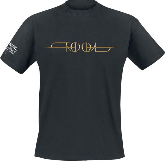 Tool Tshirt Homme -XL- Or ISO Zwart
