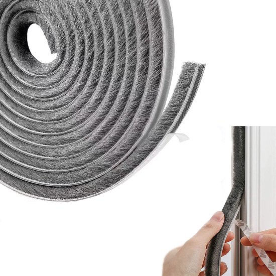 Tochtstrip - Tochtstopper - Deurafdichting - Tochtrol - Deur ...