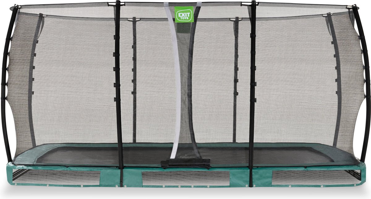 EXIT Allure Classic inground trampoline 244x427cm - groen