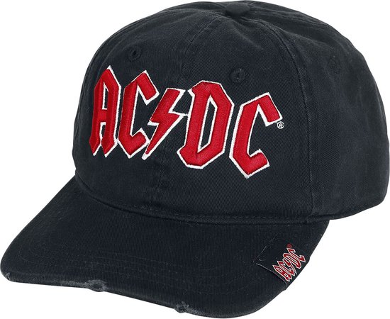 Casquette Logo AC/ DC Katoen -