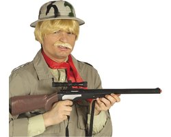 Fiestas Guirca Speelgoed jachtgeweer - 67 cm - verkleed wapens - sniper/scherpschutter geweer