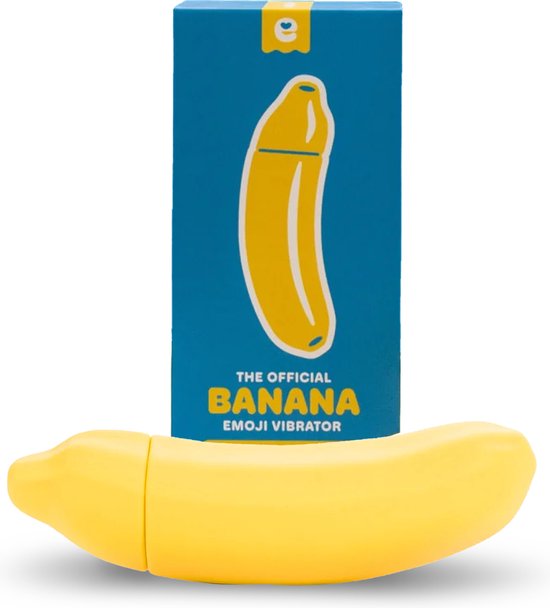 Emojibator Bananen Vibrator - Sex Toys en Vibrators voor Vrouwen - Clitoris Stimulator - 10 Vibratiemodi - Waterdicht en USB-oplaadbaar