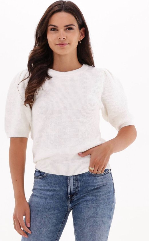 Beige MINUS Trui LUPI HIGH NECK PULLOVER